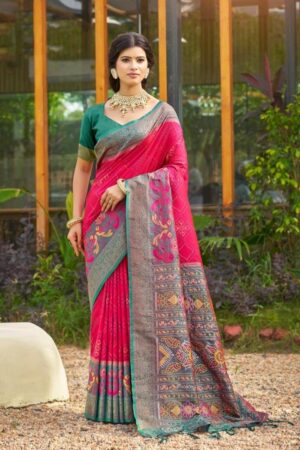 Home Rehmat Boutique Buy Ethnic Suits Online for Weddings Astita fancy designer POORVIKA SILK VOL 4 Pochampalli Soft Silk fabric saree in wholesale surat Rehmat Boutique