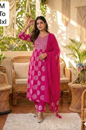 Home Rehmat Boutique Buy Ethnic Suits Online for Weddings bt-563 PURE COTTON 60 60 readymade suit in surat Rehmat Boutique