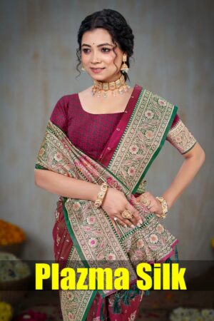 Bunawat - Plazma SIlk Sangam Prints Silk Woven Work Traditional Saree Rehmat Boutique  bunawat plazma silk sangam prints silk woven work traditional saree 2026 02 11 13 12 39.jpg