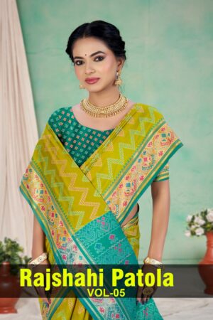 Bunawat - Rajshahi Patola-05 Sangam Prints Patola Silk Woven Work Traditional Saree Rehmat Boutique  bunawat rajshahi patola 05 sangam prints patola silk woven work traditional saree 2026 02 11 12 51 2.jpeg