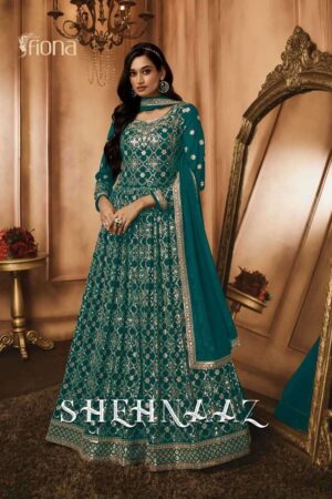 Home Rehmat Boutique Buy Ethnic Suits Online for Weddings fiona sehnaaz series 51211-51216 heavy georgette gown with dupatta Rehmat Boutique