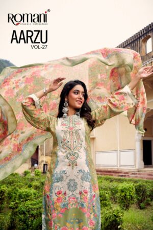 Romani Aarzu Vol 27 Catalog dress materials manufacturers in surat Rehmat Boutique romani aarzu vol 27 catalog dress materials manufacturers in surat 11 2026 02 09 17 12 46.jpeg