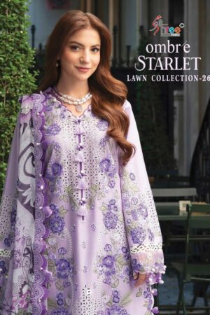 Shree Fabs Ombre Starlet Lawn Collection Vol 26 Nx catalog Chiffon Dupatta pakistani replica suits online india wholesale Rehmat Boutique  shree fabs ombre starlet lawn collection vol 26 nx catalog chiffon dupatta pakistani replica suits o.jpeg
