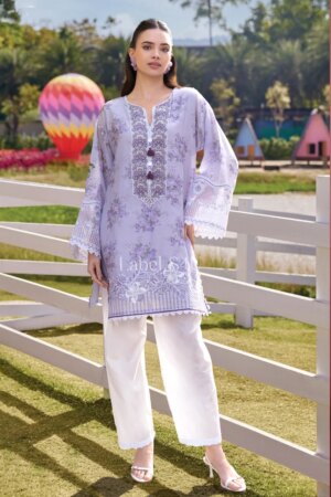 Shivali S4u Lilac Floral Printed-Co-ord Set New Arrival 2025 Rehmat Boutique