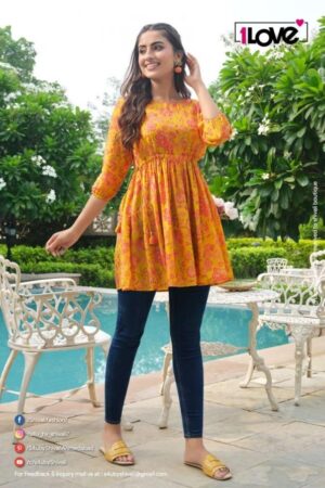 Home Rehmat Boutique Buy Ethnic Suits Online for Weddings 1love we desi readymade stylish look single short tops Rehmat Boutique