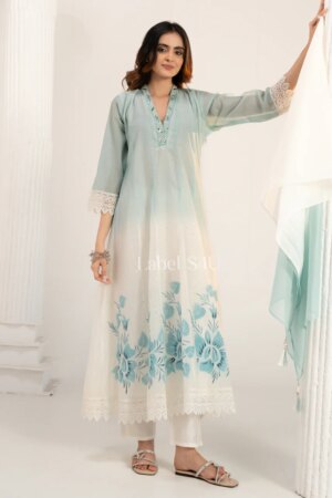 Shivali S4u Mul Ombre-Anarkali Set New Arrival 2025 Rehmat Boutique