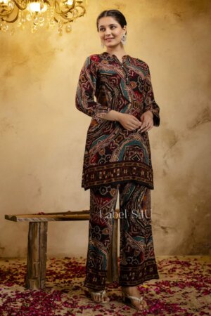 Shivali S4u Abstract Printed-Co-ord Set New Arrival 2025 Rehmat Boutique