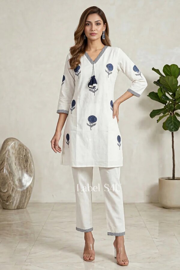 Shivali S4u Light in White Cotton-Co-ord Set New Arrival 2025 Rehmat Boutique Light in White Cotton-Co-ord Set Shivali S4u Light in White Cotton-Co-ord Set New Arrival 2025 Rehmat Boutique