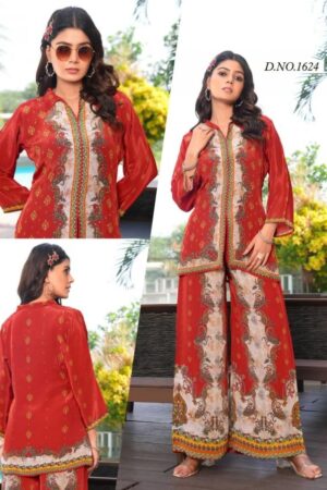 aanchi 1618-1627 natural crape wholesale kurti with bottom Rehmat Boutique