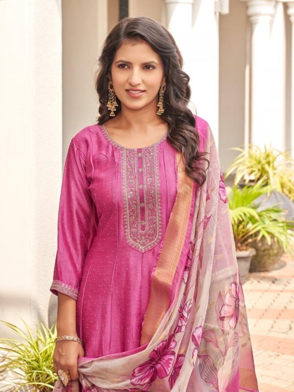 aanchi mishka vichitra silk readymade wholesale suit Rehmat Boutique