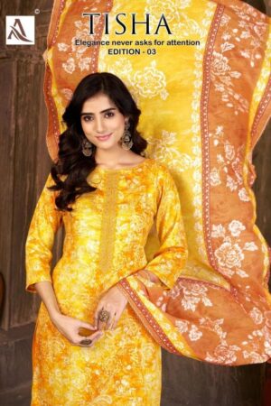 alok tisha vol 3 series 2399991 to 2399994 zam print hit design pakistani salwar kameez in wholesale surat Rehmat Boutique