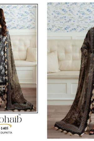 alzohaib riwayat series 1400-1405 cotton pakistani wholesale suit Rehmat Boutique