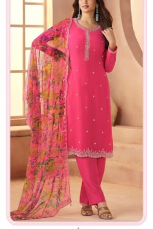 Home Rehmat Boutique Buy Ethnic Suits Online for Weddings anmol ORGANZA CHIFFON WITH BIDS AND HAND EMBROIDERY WORK wholesale suit Rehmat Boutique