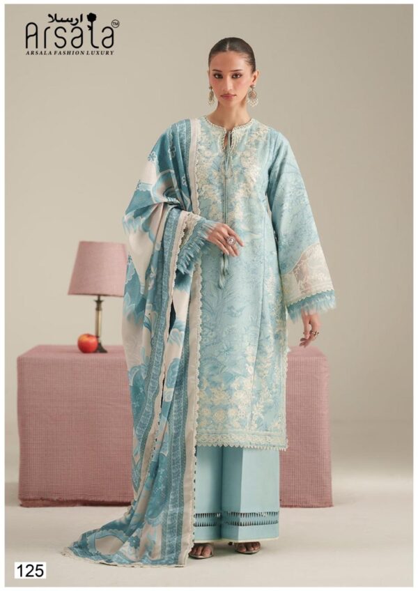 Arsala Amara series 121-126 Pure Heavy Lawn Cotton wholesale suit Rehmat Boutique Arsala Amara series 121-126 Pure Heavy Lawn Cotton wholesale suit Arsala Amara series 121-126 Pure Heavy Lawn Cotton wholesale suit Rehmat Boutique