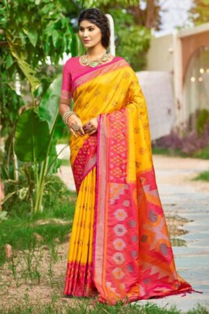 Astita fancy designer POORVIKA SILK VOL 6 Pochampalli Soft Silk fabric saree in wholesale surat Rehmat Boutique