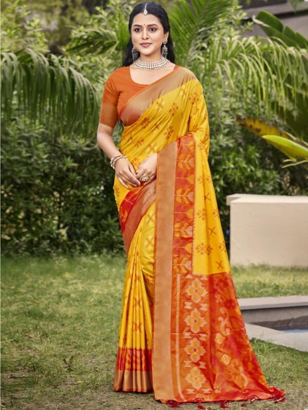 Astita fancy POORVIKA SILK VOL 2  series 200018 to 200088 Pochampalli Silk saree in wholesale surat Rehmat Boutique