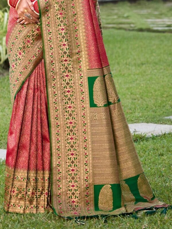 astita gauri series 1002 to 1006 banarasi silk occasion wear saree in wholesale surat Rehmat Boutique