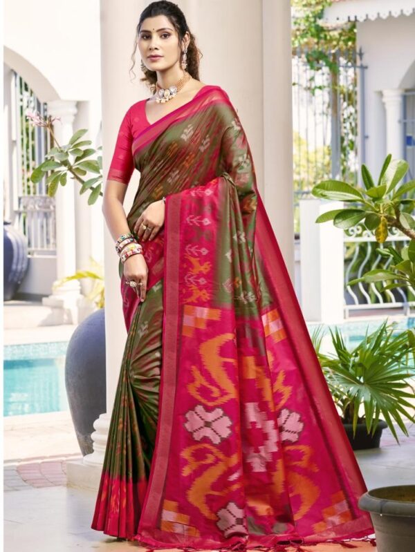 Astita POORVIKA SILK VOL 1 series 1001-1008 Pochampalli Silk wholesale saree Rehmat Boutique