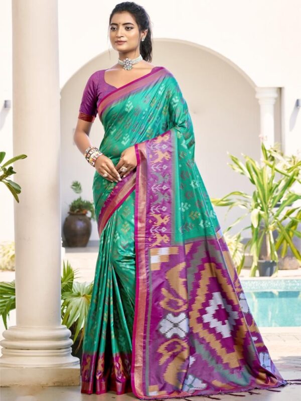 Astita POORVIKA SILK VOL 1 series 1001-1008 Pochampalli Silk wholesale saree Rehmat Boutique