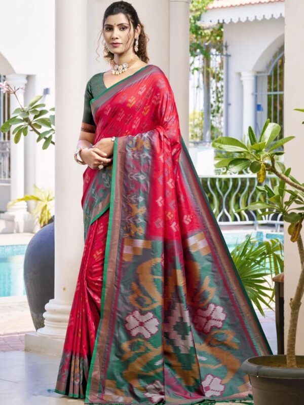 Astita POORVIKA SILK VOL 1 series 1001-1008 Pochampalli Silk wholesale saree Rehmat Boutique