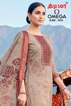bipson prints omega 3721 linen digital print wholesale salwar kameez Rehmat Boutique
