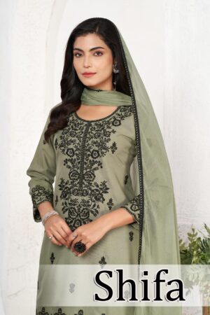 blue hills shifa series 5025-5028 rayon readymade suit Rehmat Boutique