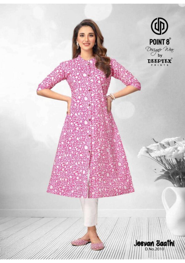 deeptex jeevan sathi vol 2 series 2001-2010 Cotton wholesale kurti in surat Rehmat Boutique