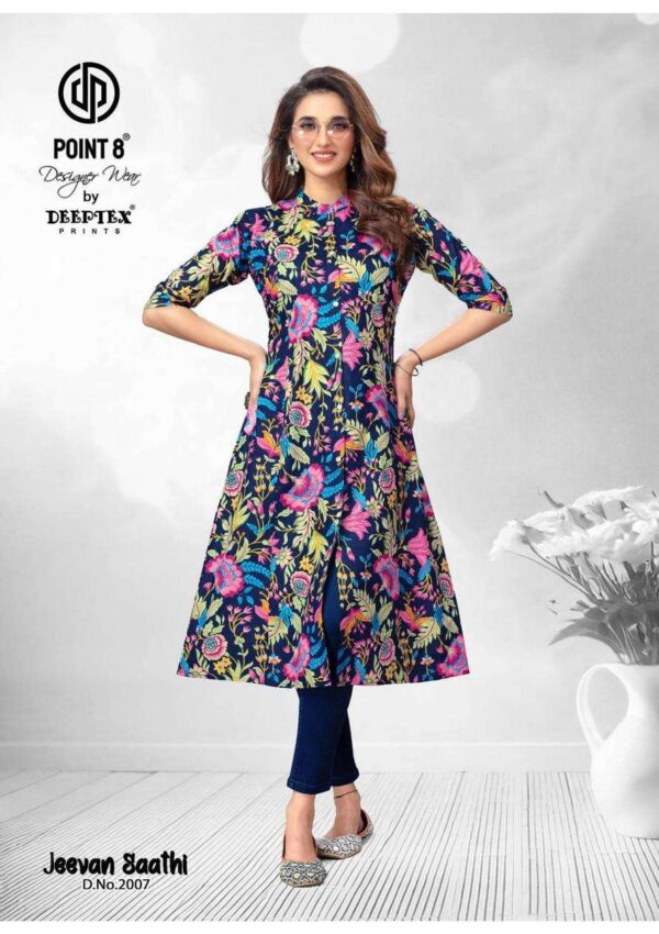 deeptex jeevan sathi vol 2 series 2001-2010 Cotton wholesale kurti in surat Rehmat Boutique