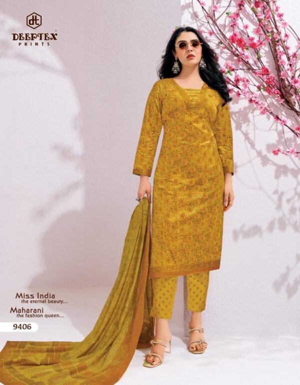 deeptex miss india vol 94 series 9401 to 9416 cotton ladies salwar suit in wholesale surat Rehmat Boutique