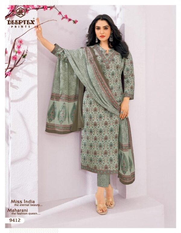 deeptex miss india vol 94 series 9401 to 9416 cotton ladies salwar suit in wholesale surat Rehmat Boutique