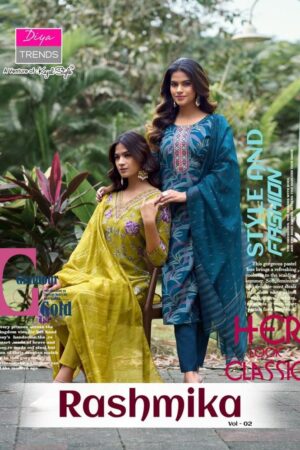 diya trends rashmika vol 2 series 2001-2008 vertican wholesale suit Rehmat Boutique