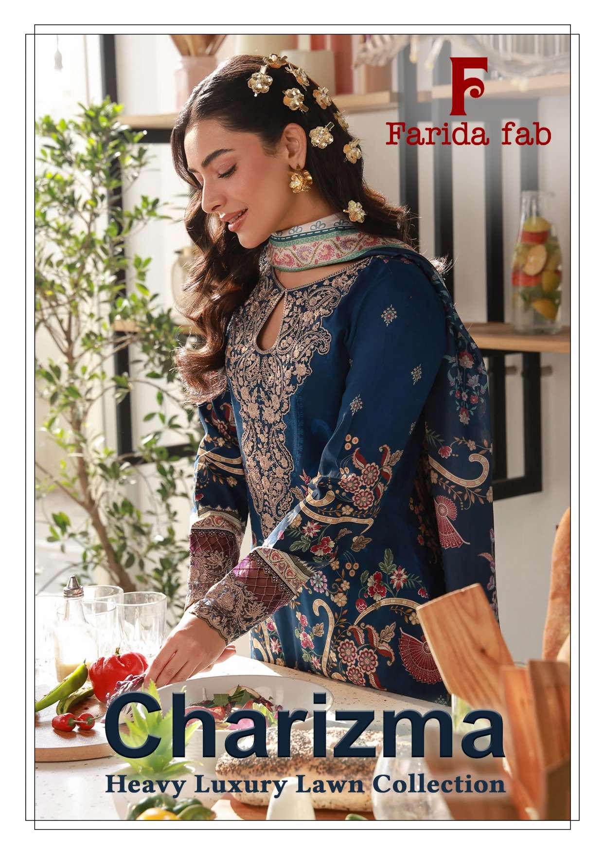 Farida fab Charizma Vol-1 series 1001-1006 cotton Pakistani Dress Material Rehmat Boutique Farida fab Charizma Vol-1 series 1001-1006 cotton Pakistani Dress Material Rehmat Boutique