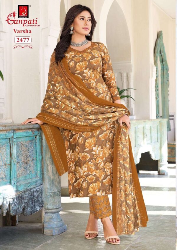 Ganpati Varsha Vol-14  Pure Cotton Printed readymade suit Rehmat Boutique