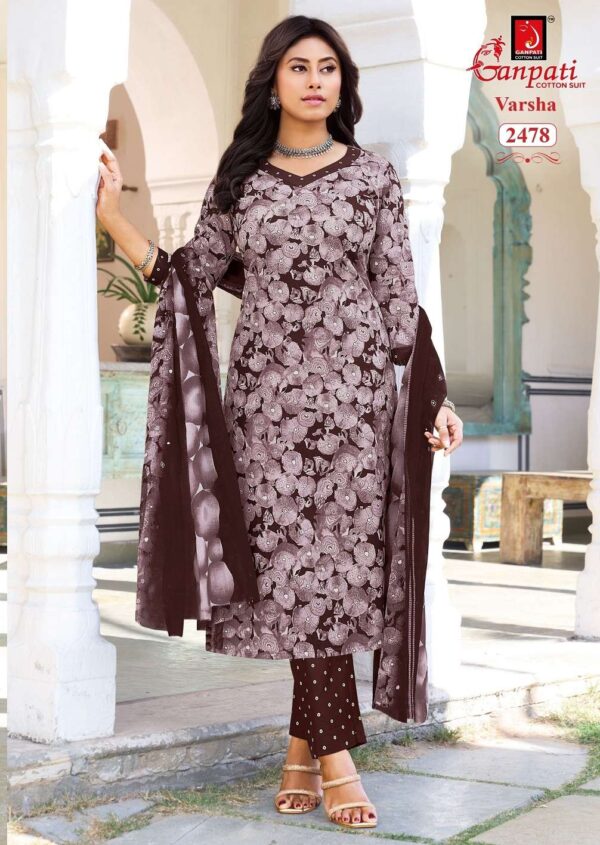 Ganpati Varsha Vol-14  Pure Cotton Printed readymade suit Rehmat Boutique