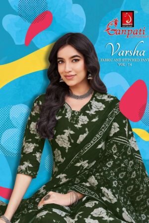 Ganpati Varsha Vol-14  Pure Cotton Printed readymade suit Rehmat Boutique