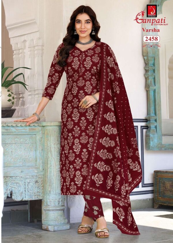 Ganpati Varsha Vol-14  Pure Cotton Printed readymade suit Rehmat Boutique