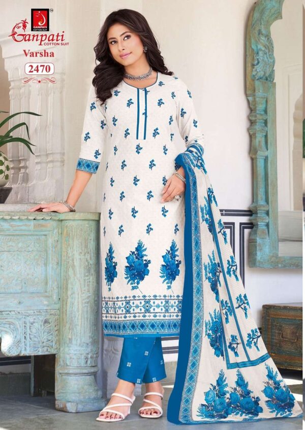 Ganpati Varsha Vol-14  Pure Cotton Printed readymade suit Rehmat Boutique
