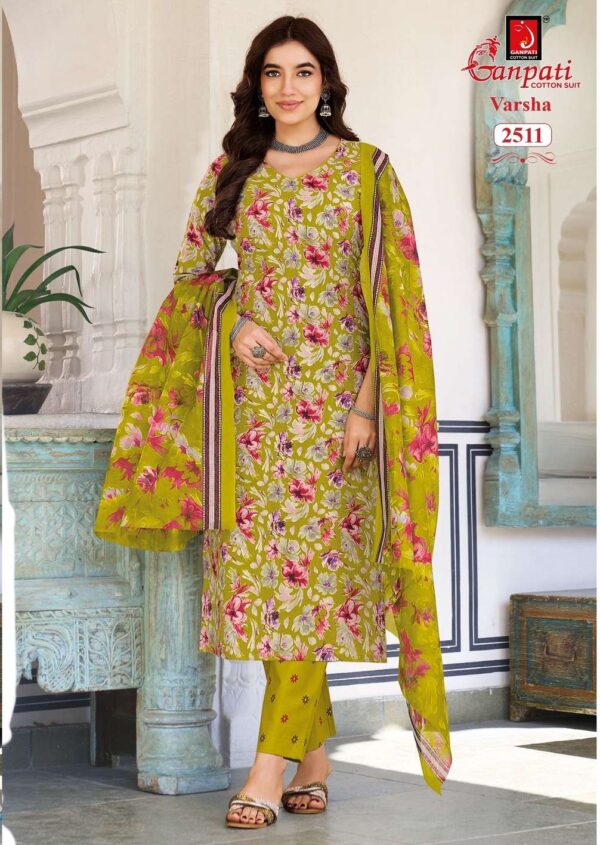 Ganpati Varsha Vol-14  Pure Cotton Printed readymade suit Rehmat Boutique