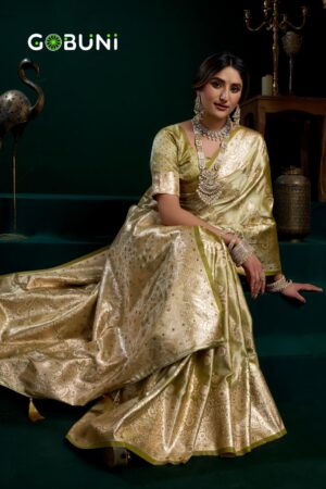 gobuni shreemati series 3301-3304 satin silk wholesale sarees Rehmat Boutique