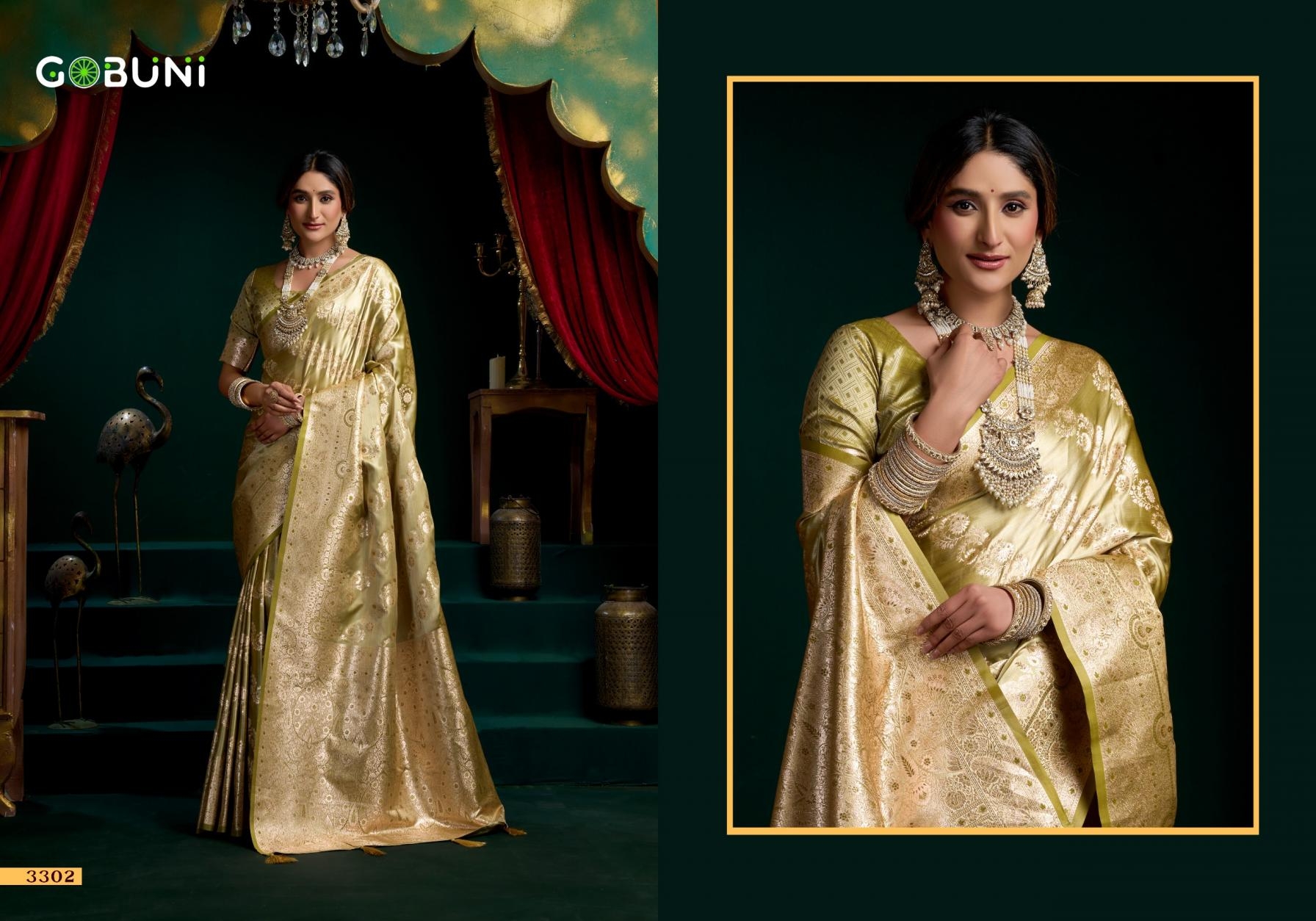 gobuni shreemati series 3301-3304 satin silk wholesale sarees Rehmat Boutique gobuni shreemati series 3301-3304 satin silk wholesale sarees gobuni shreemati series 3301-3304 satin silk wholesale sarees Rehmat Boutique