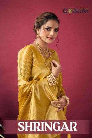 gobuni shringar series 1801-1804 tissue silk amazing sarees in wholesale surat Rehmat Boutique