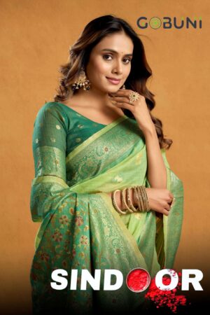 gobuni sindoor series 1401-1405 cotton wholesale saree Rehmat Boutique