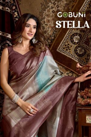 gobuni stella series 2901-2906 elegant kota silk wholesale sarees Rehmat Boutique