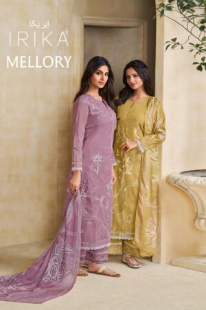 Home Rehmat Boutique Buy Ethnic Suits Online for Weddings irika mellory series 1001 to 1008 block print organdy unique pakistani salwar kameez in wholesale surat Rehmat Boutique