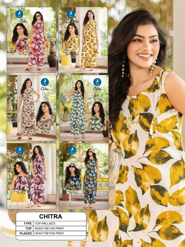 kaya chitra series 01 to 06 rayon readymade fancy co-ord sets in wholesale surat Rehmat Boutique kaya chitra series 01 to 06 rayon readymade fancy co-ord sets in wholesale surat kaya chitra series 01 to 06 rayon readymade fancy co-ord sets in wholesale surat Rehmat Boutique