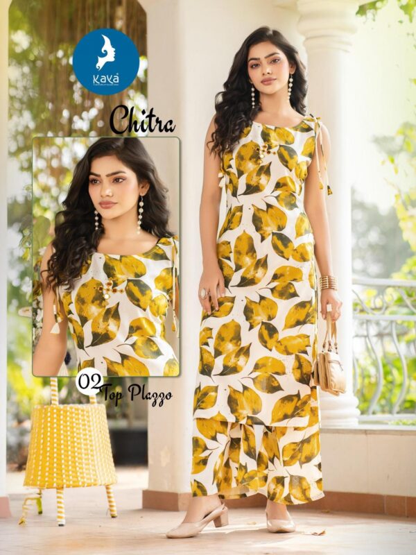 kaya chitra series 01 to 06 rayon readymade fancy co-ord sets in wholesale surat Rehmat Boutique kaya chitra series 01 to 06 rayon readymade fancy co-ord sets in wholesale surat kaya chitra series 01 to 06 rayon readymade fancy co-ord sets in wholesale surat Rehmat Boutique
