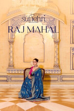 kimora sunehri raj mahal series 1541 to 1551 crape silk party sarees in wholesale surat Rehmat Boutique
