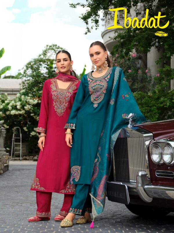 lily & lali ibadat series 27471 to 27474 viscose silk readymade unique suit in wholesale surat Rehmat Boutique lily & lali ibadat series 27471 to 27474 viscose silk readymade unique suit in wholesale surat lily & lali ibadat series 27471 to 27474 viscose silk readymade unique suit in wholesale surat Rehmat Boutique