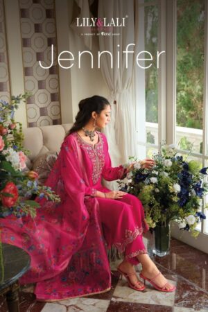 lily & lali jennifer series 30601-30604 VISCOSE GAJI SILK wholesale suit in surat Rehmat Boutique