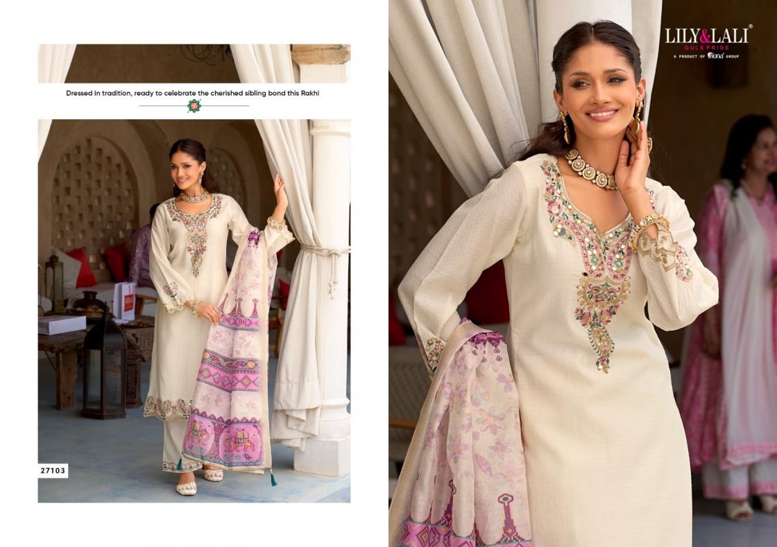 lily & lali mubarak series 27101 to 27104 viscose silk readymade exclusive kurti pant with dupatta in wholesale surat Rehmat Boutique lily & lali mubarak series 27101 to 27104 viscose silk readymade exclusive kurti pant with dupatta in wholesale surat lily & lali mubarak series 27101 to 27104 viscose silk readymade exclusive kurti pant with dupatta in wholesale surat Rehmat Boutique